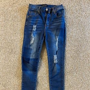 Fashion Nova ripped jeans